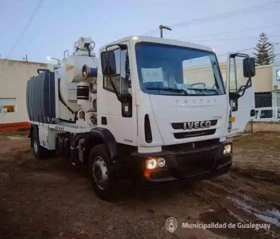 Obras Sanitarias: El Municipio incorporó importante maquinaria
