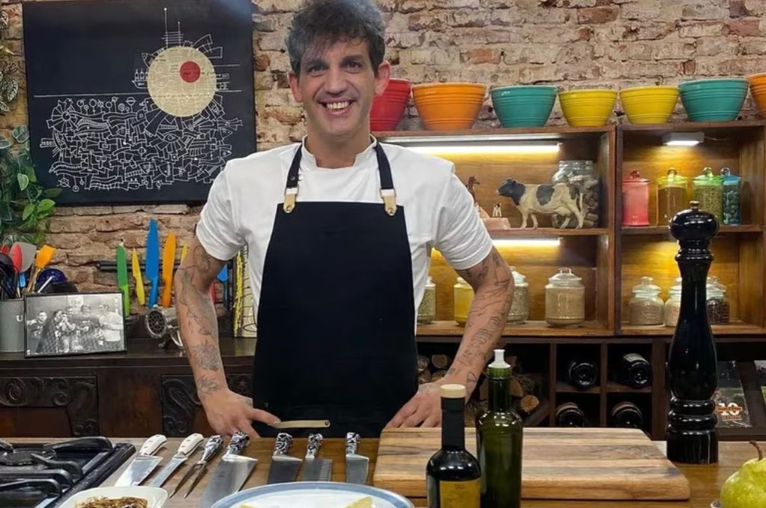 Quién era Damián Delorenzi, el chef rosarino que cocinó para Messi, Maradona y otros famosos