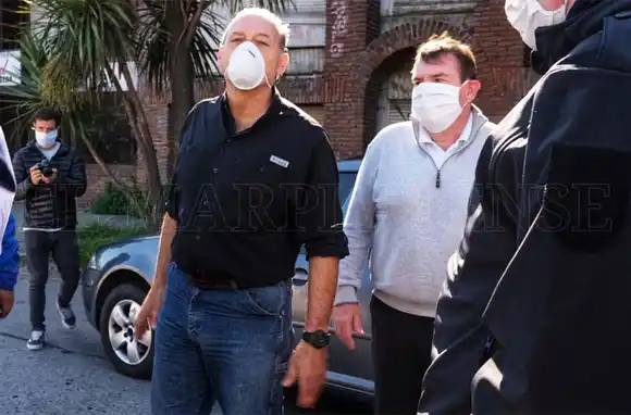 Berni fue aislado porque uno de su colaboradores dio positivo