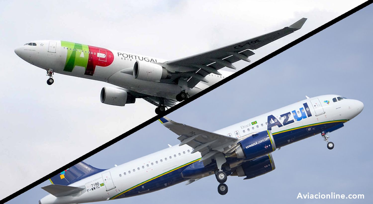 Más de 100 mil pasajeros ya aprovecharon el código compartido entre Azul y TAP Air Portugal