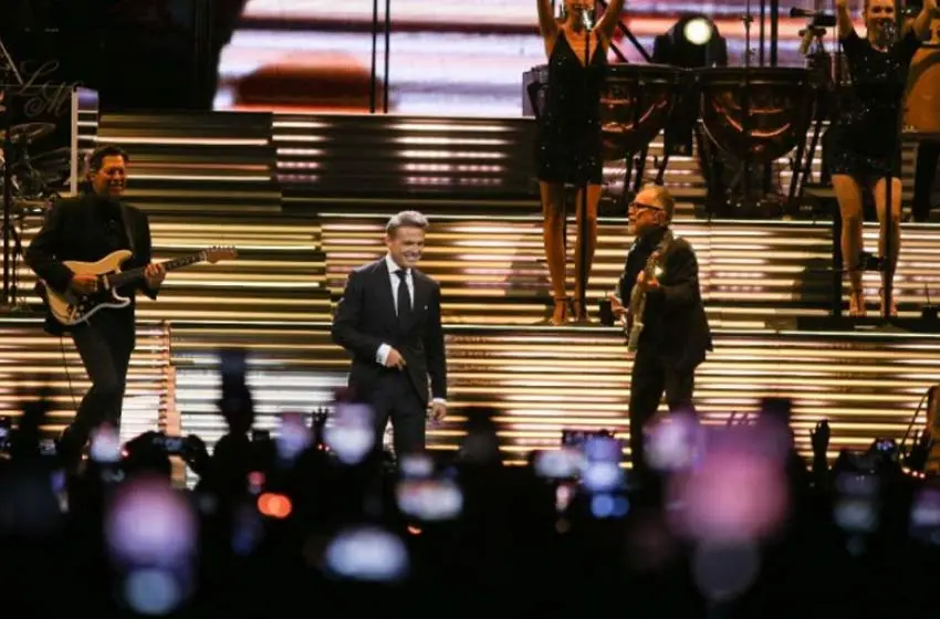 Luis Miguel arrancó la maratón de shows en Argentina y estallaron las redes