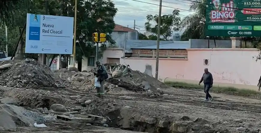 Catamarca: se derrumbó una obra y murió un operario que quedó atrapado en los escombros