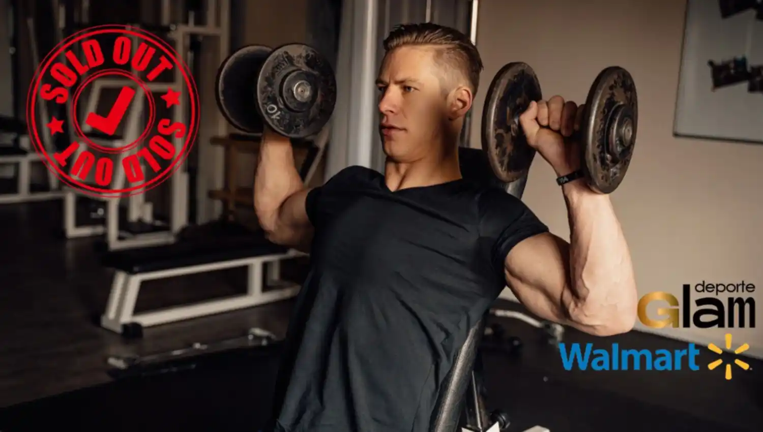 Walmart tiene este banco de pesas en un precio bajo por el Black Friday