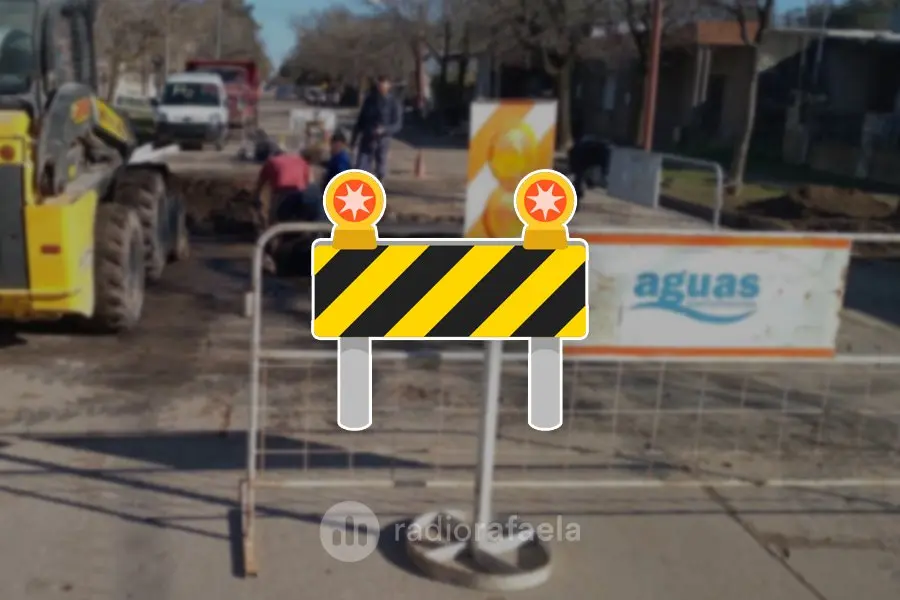 Atención: por trabajos cloacales en calle Tucumán, el tránsito permanecerá interrumpido