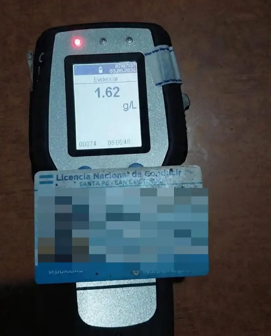 Múltiples operativos en Rafaela y la región: un conductor alcoholizado, cargas irregulares y dos aprehendidos - 4