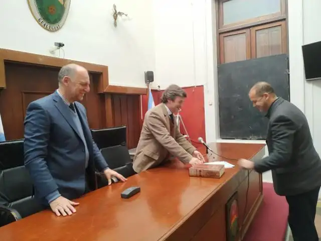 Tribunales de Gualeguay: El Dr. Miguel Nadalín asumió como médico forense.
