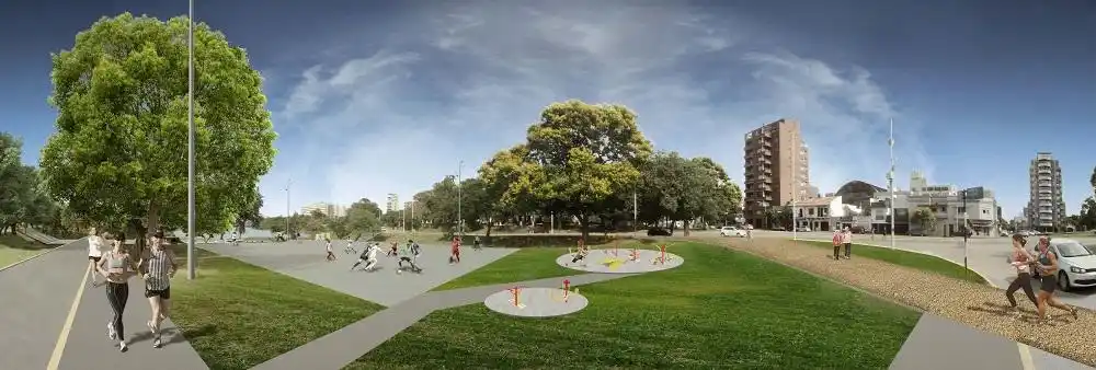 Moderno y renovado, así lucirá en pocos meses el Parque del Sur