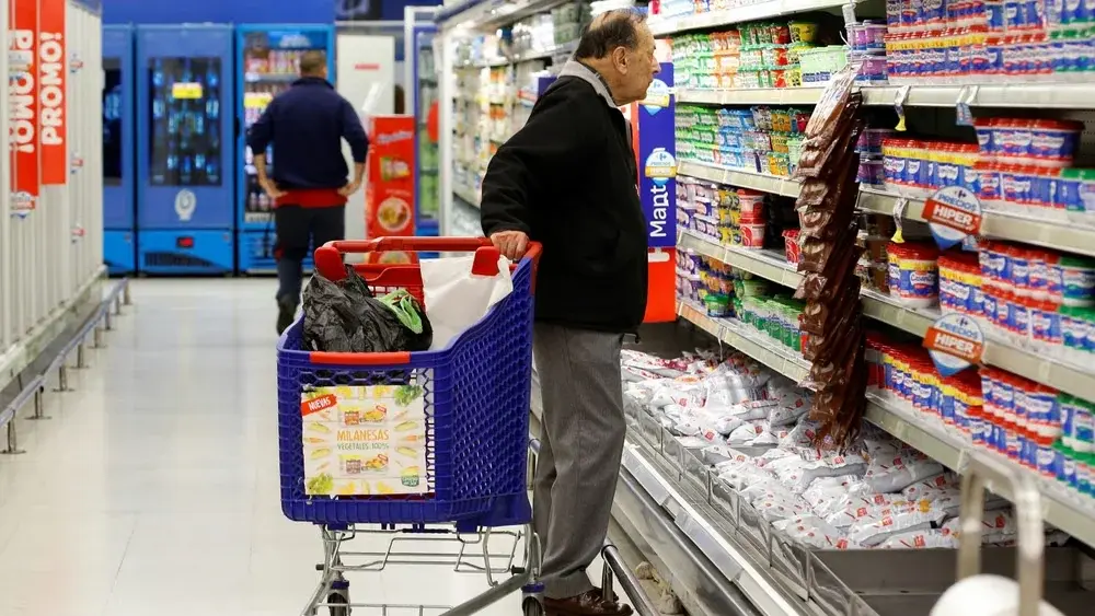 El consumo en los supermercados, un indicador clave.