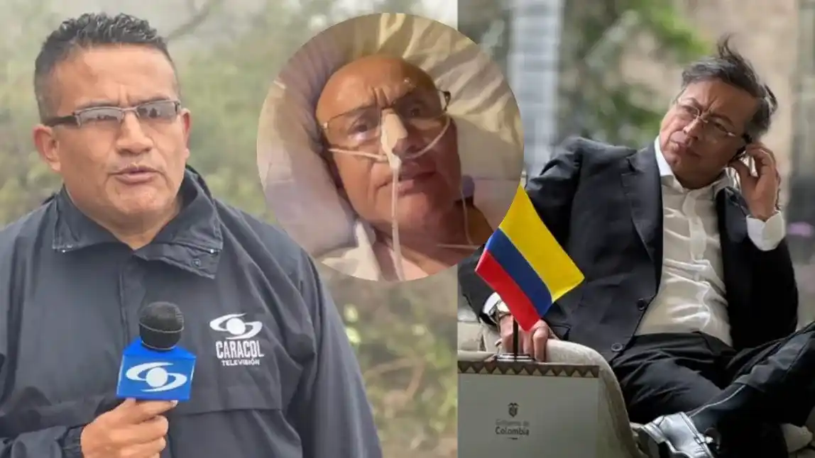 El periodista Fredy Calvache, enfermo de cáncer en Suiza, pide al presidente Gustavo Petro por un vuelo humanitario.