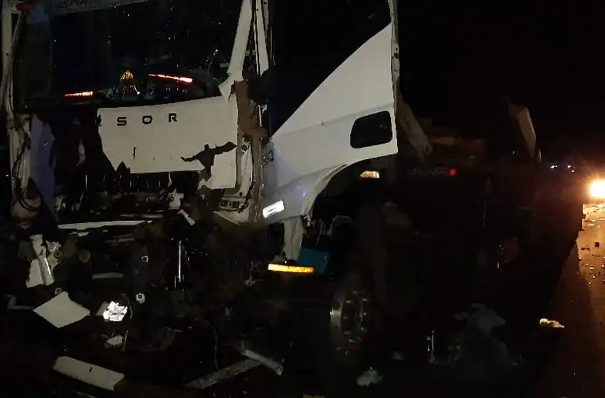 Choque en cadena en la autopista Rosario-Buenos Aires: hay dos personas heridas