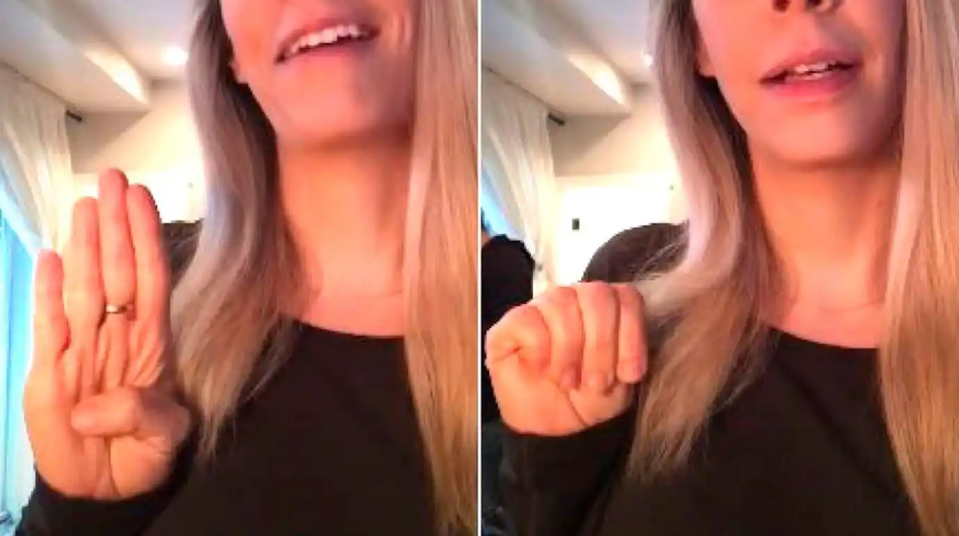 Una adolescente secuestrada fue rescatada gracias a una seña que aprendió en TikTok