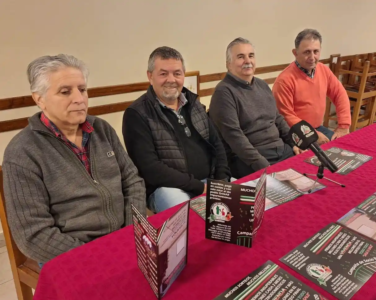 La Sociedad Italiana anunció una nueva campaña de Socio Protector
