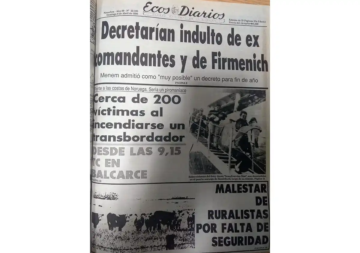 Domingo 8 de abril de 1990