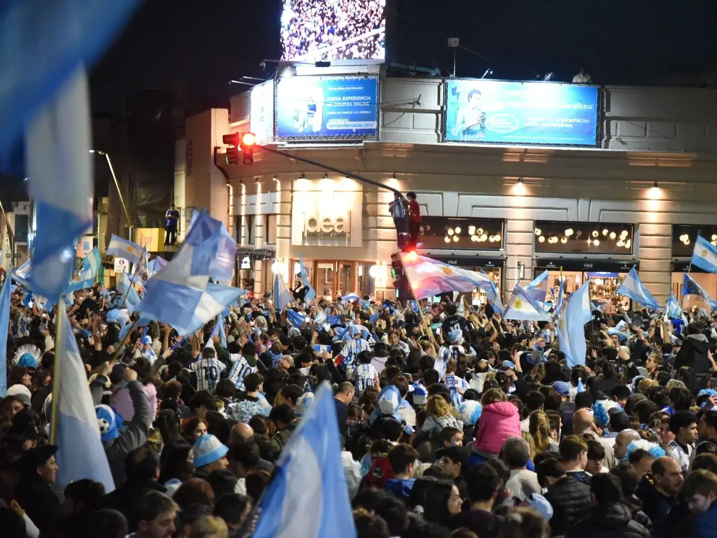 Pinto y Rodríguez, el epicentro de las celebraciones en Tandil