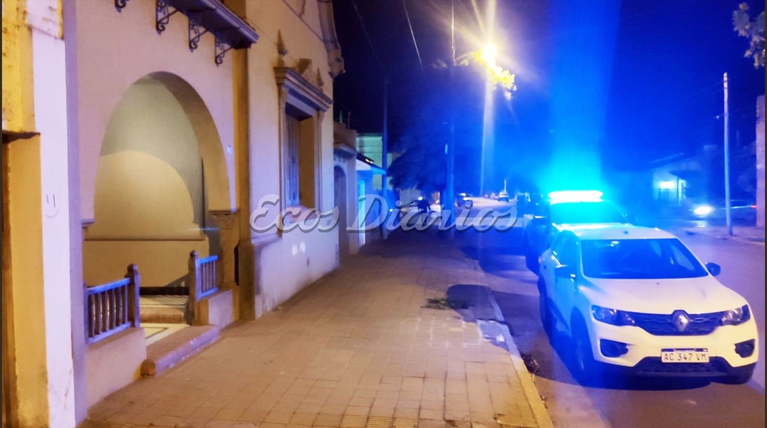 Anoche. Personal del Comando de Patrullas concurrió al inmueble donde se produjo el ilícito