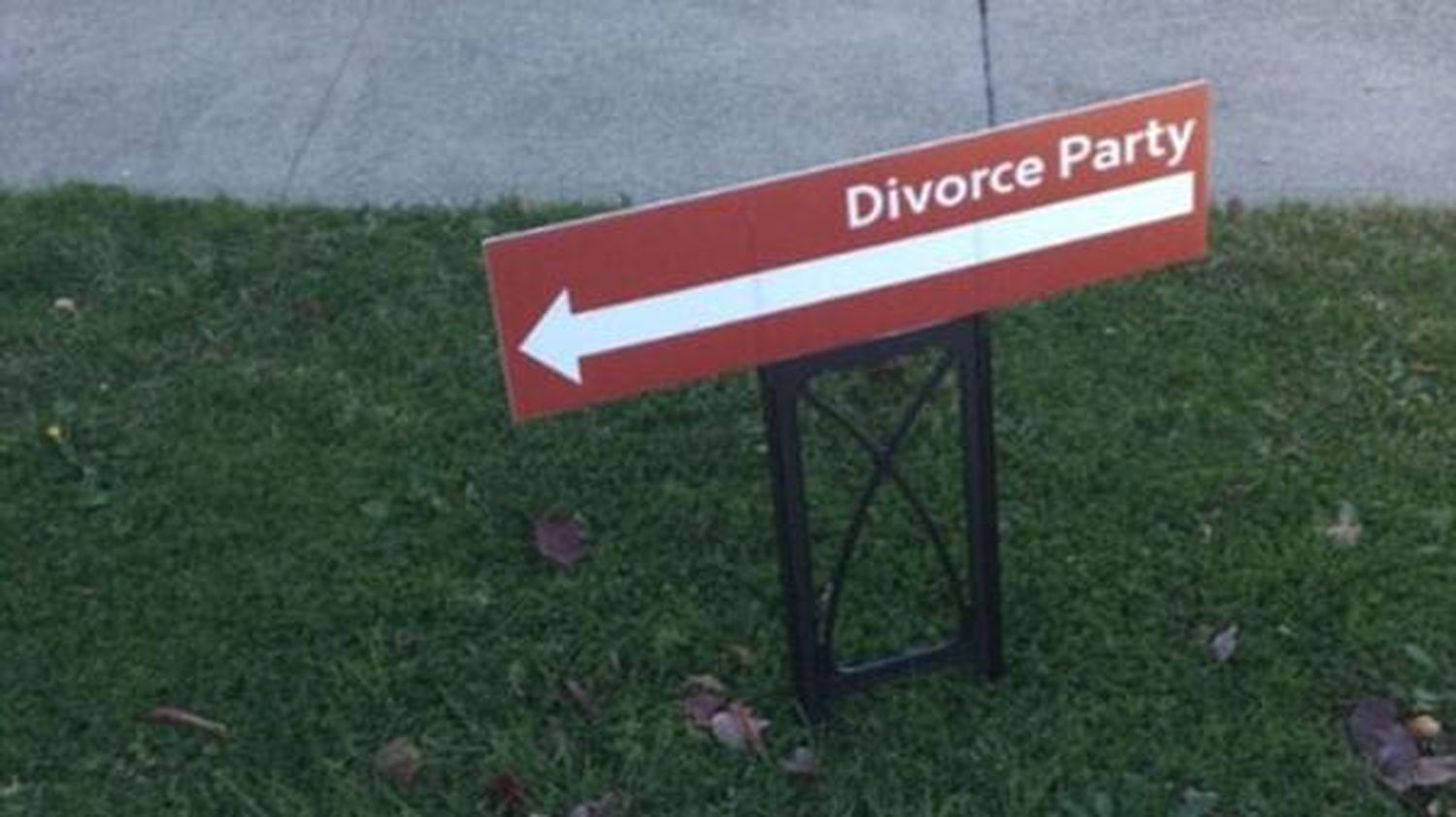 La increíble fiesta de divorcio de una pareja en California