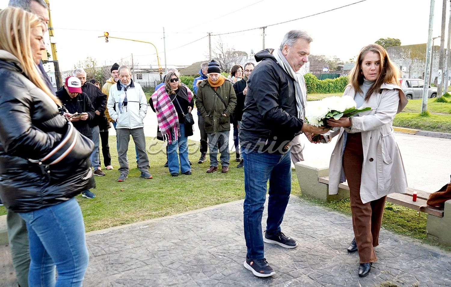 Militancia. El Partido Justicialista de Necochea homenajeó al expresidente
