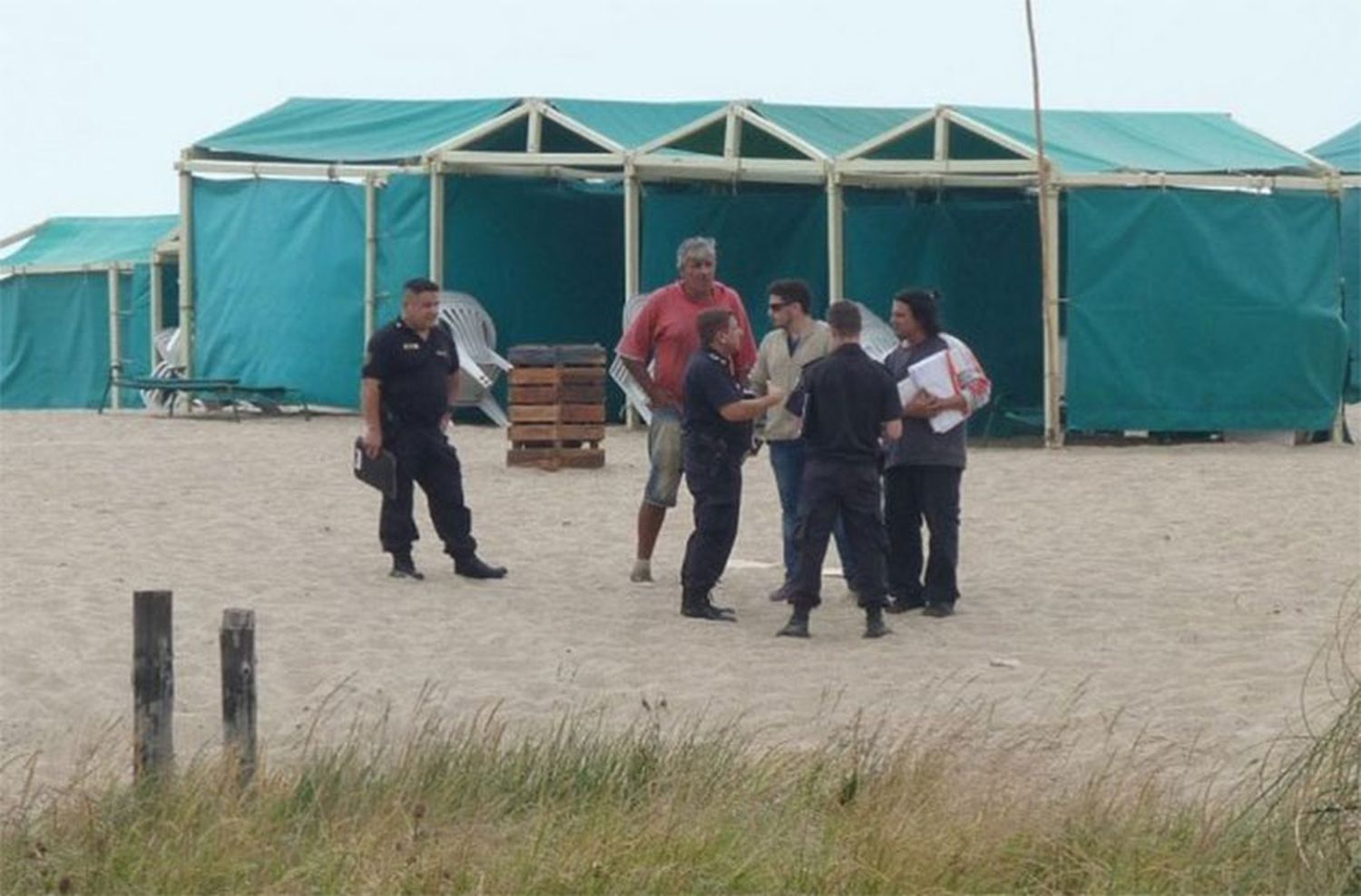 Clausuraron de forma preventiva el balneario Luna Roja