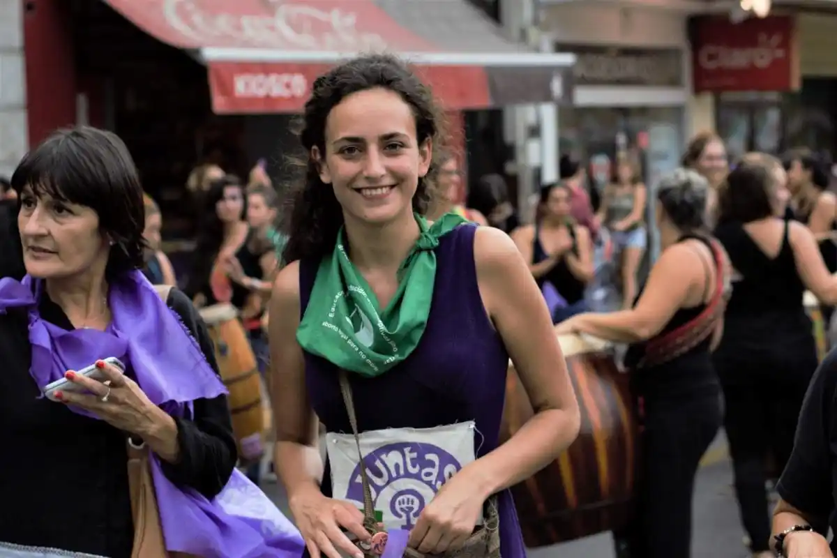 La docente Estela Lemes apoyó  la candidatura de Nadia Burgos