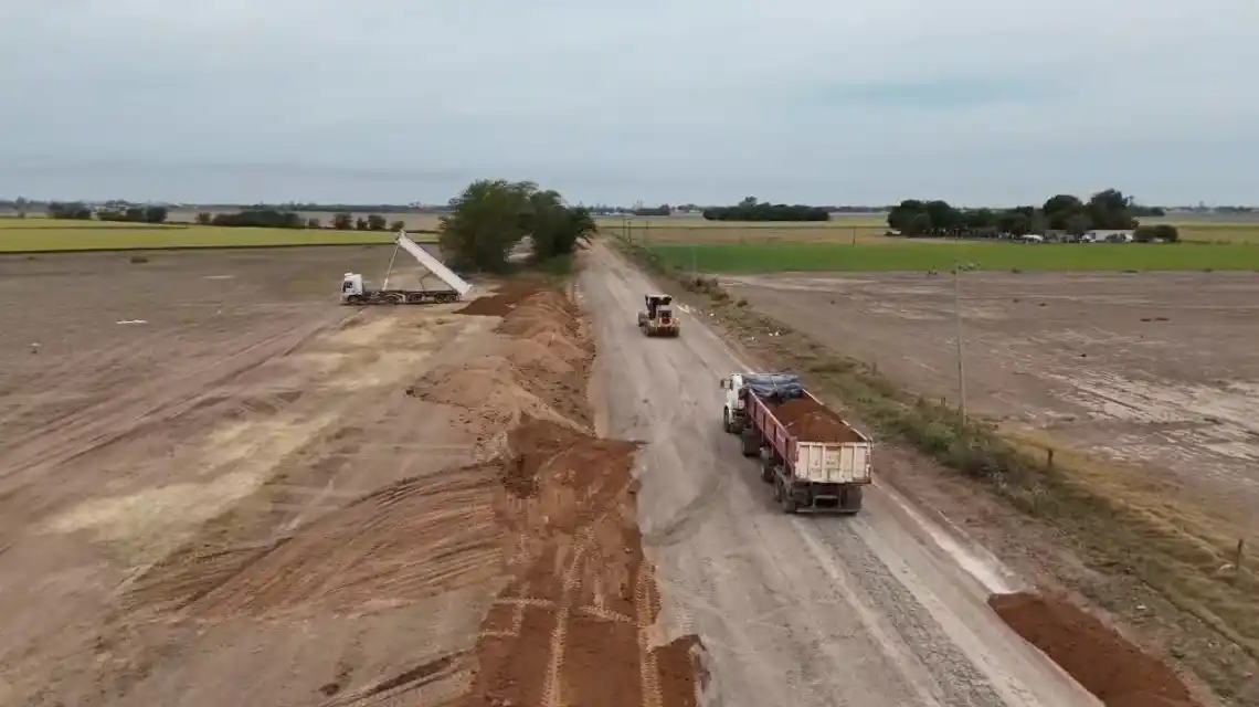 Se intervienen 3.200 metros, entre la Autopista Rosario-Santa Fe y la intersección con la Ruta 10. Foto: GSF