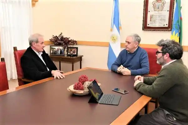 Nueva planta de producción: El presidente de Atalaya se reunió con el intendente de Chascomús