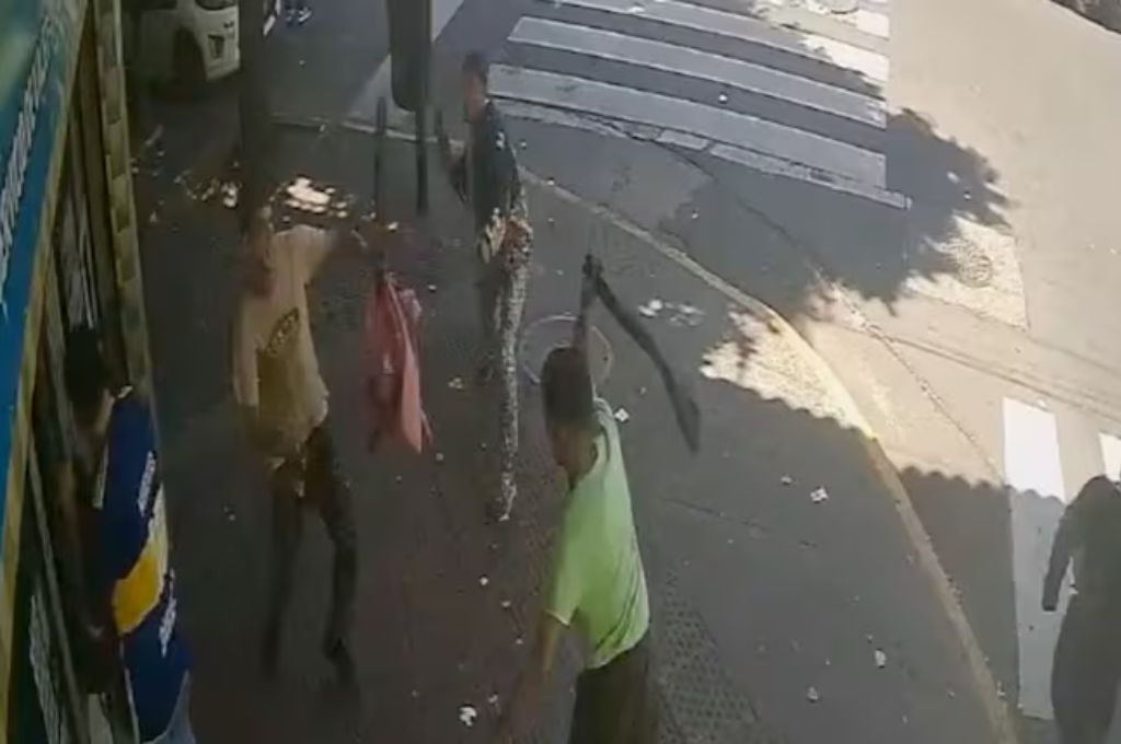 Violento enfrentamiento