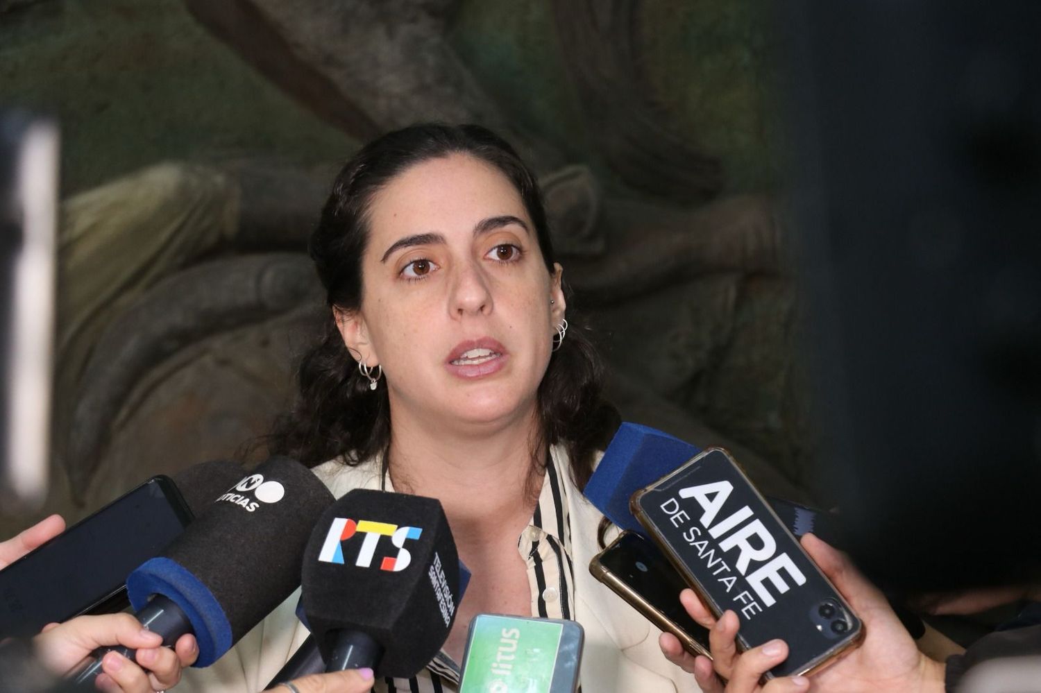 La secretaria del Asuntos Penales, Lucía Masneri.