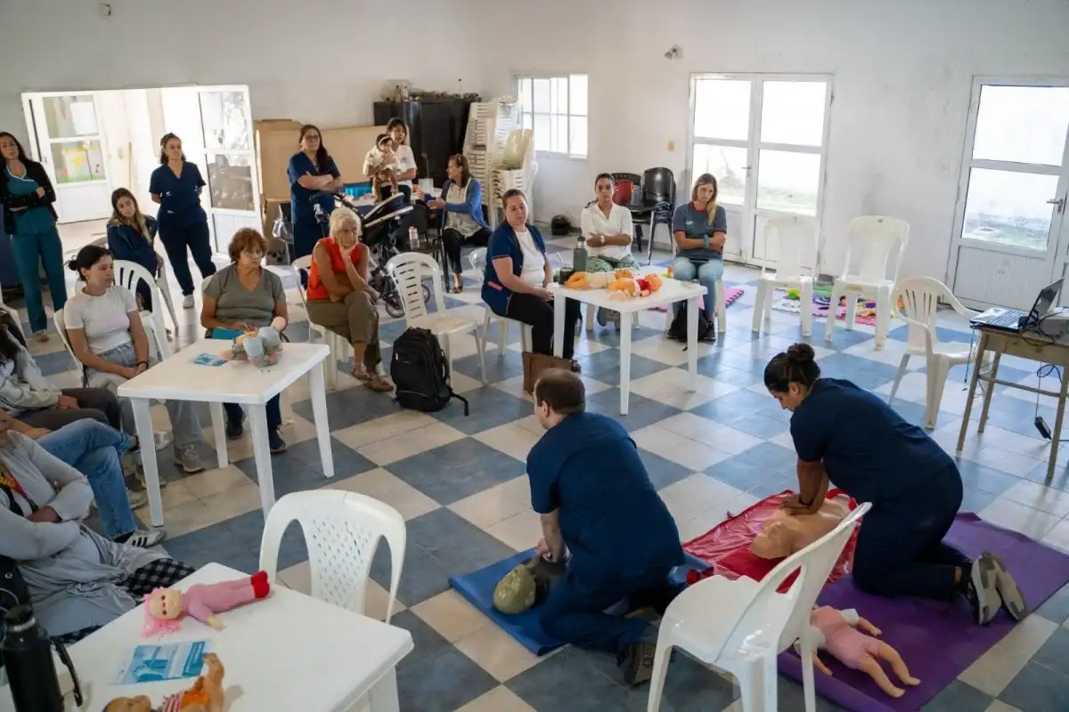 Más de 1.500 personas se capacitaron en RCP durante 2026 en Gualeguaychú