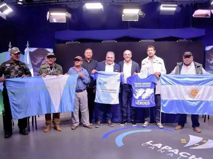 Todos Unidos como en
Malvinas será esta tarde