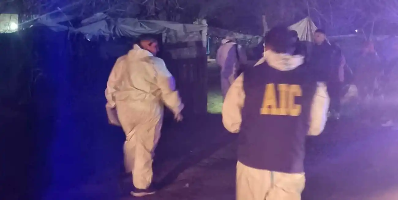 La tragedia se desató en el interior de una vivienda ubicada en inmediaciones del cruce de Pasaje Koch y Padre Vieyra