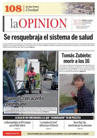 Portada de Edición N° 1216