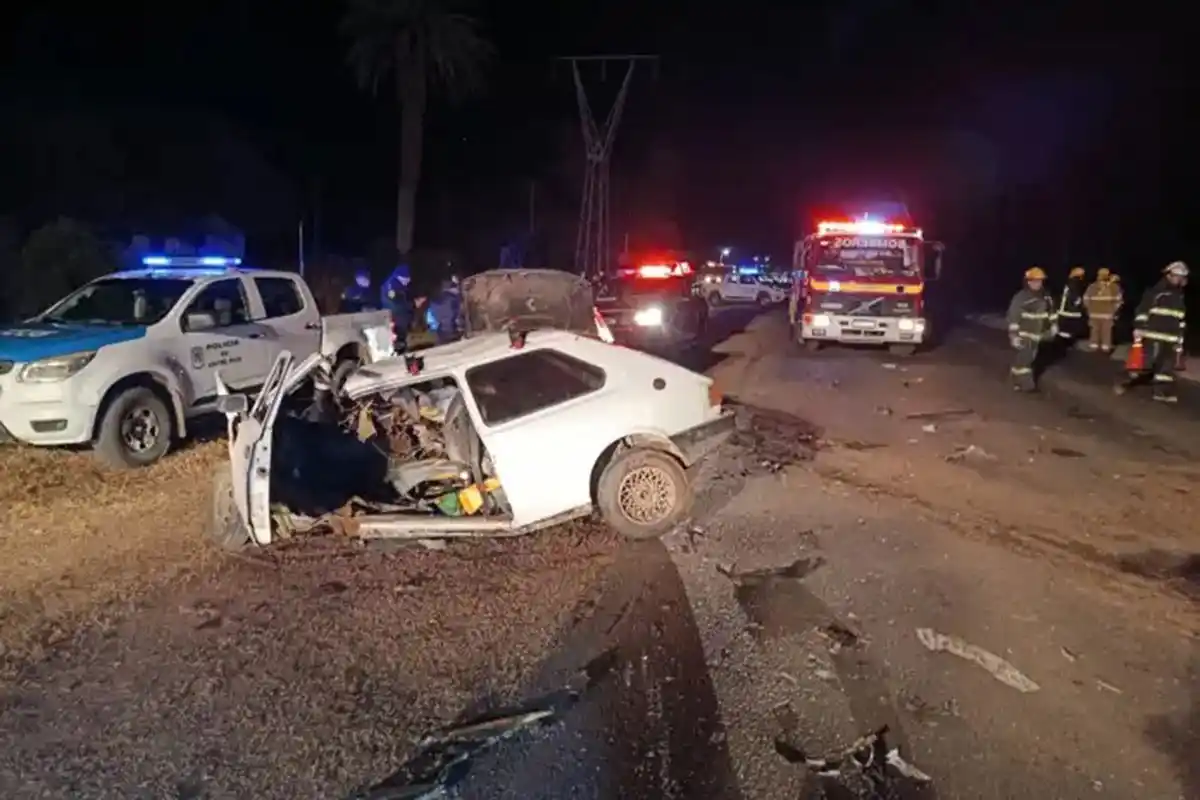 El siniestro tuvo lugar en el ingreso a Rincón de Gena.