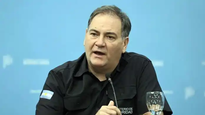 El ministro de Seguridad bonaerense, Javier Alonso.