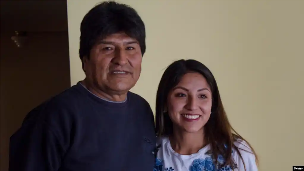 Los hijos de Evo Morales salieron hacia Argentina