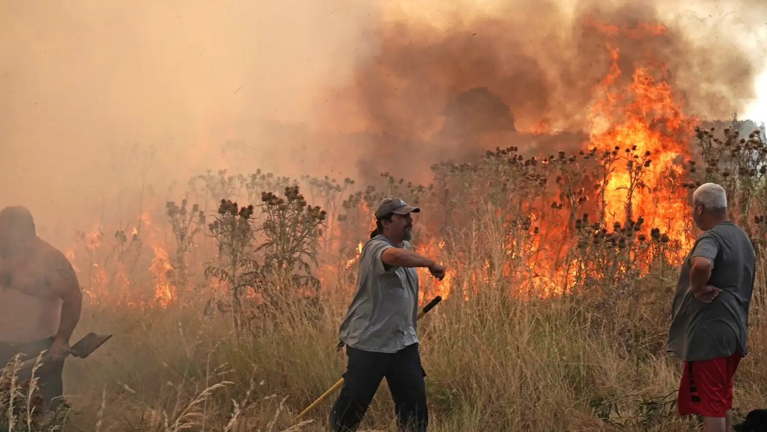 Incendio - Quequén