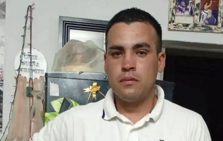 La foto de Agustín Gabriel Posetto difundida por la Justicia.