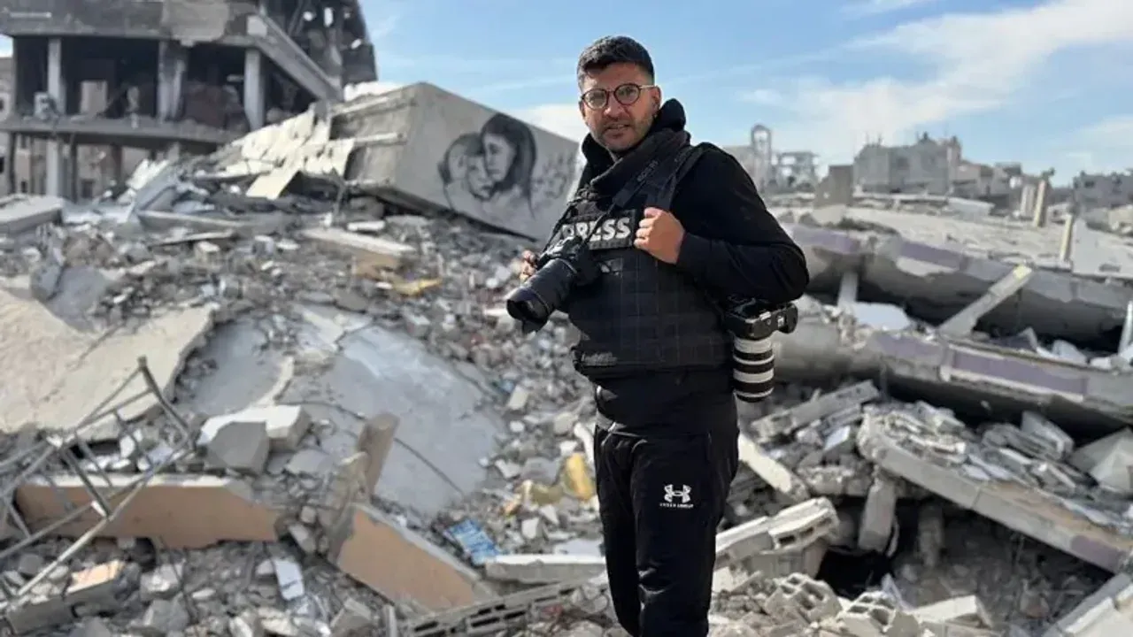 Bashar Taleb, fotoperiodista de AFP, publicó en sus redes: “Ya no tengo fuerzas. Estoy delgado, ya no puedo trabajar".