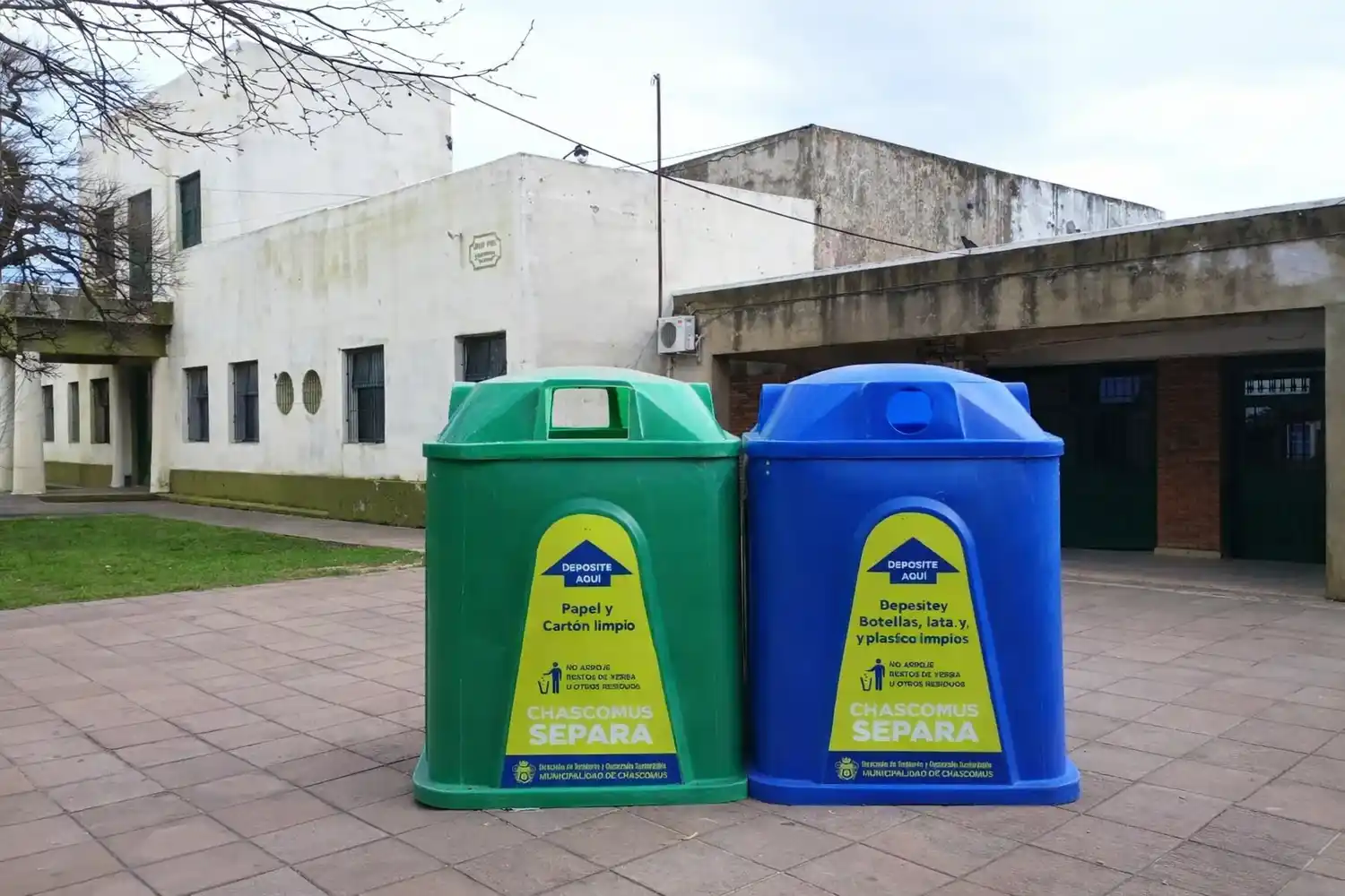 Jornada ambiental en la Escuela Industrial para promover la separación de residuos