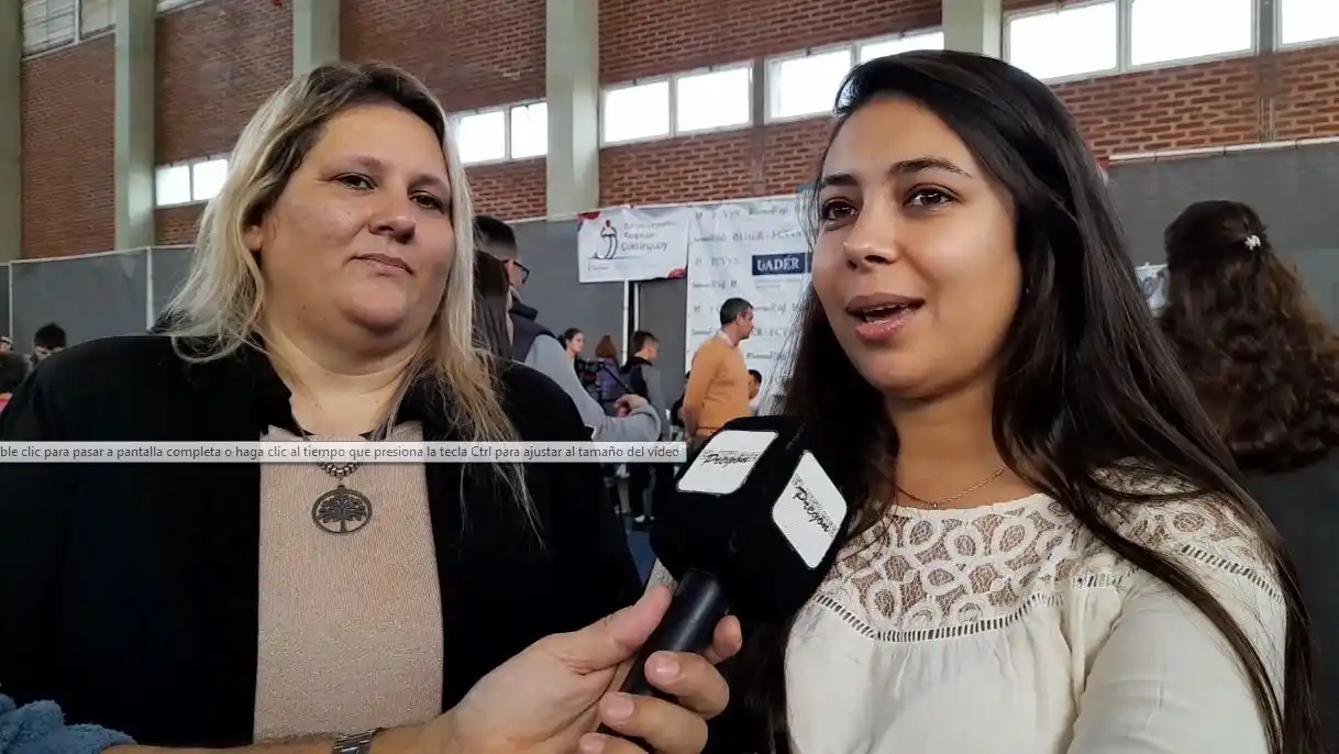 Ayelén Acosta: “Es importante darle prioridad al deporte y los talleres”