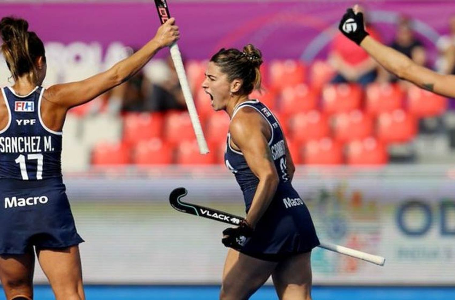 Las Leonas vencieron a Inglaterra y avanzaron a semis del Mundial