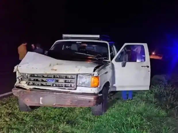 Trágico choque en Ruta 12: una joven murió tras ser embestida por una camioneta