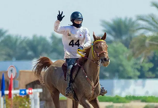 La necochense Milena Méndez ganó una carrera de 119 kilómetros en Dubai
