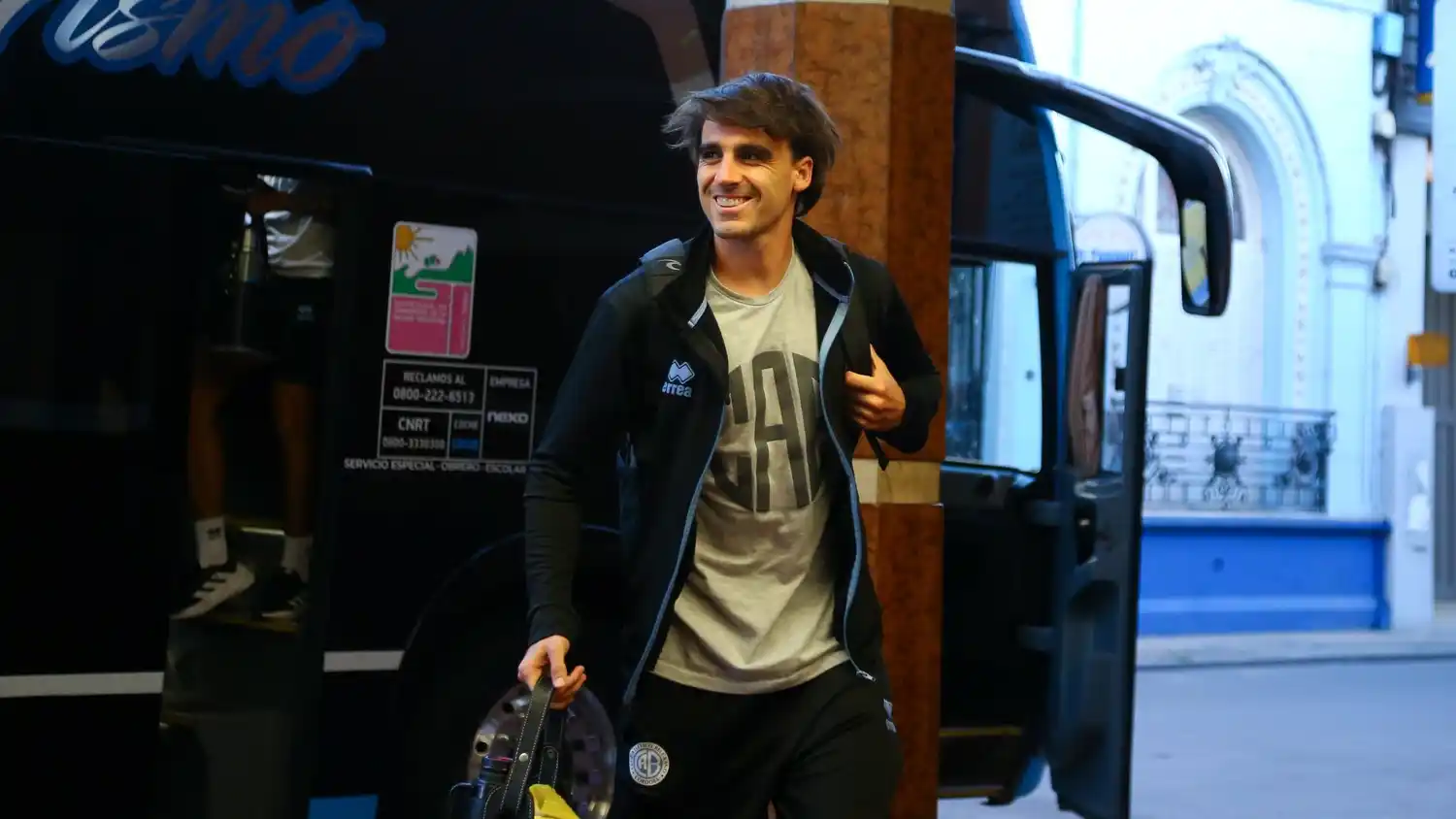 El tandilense González Metilli, jugador de Belgrano.