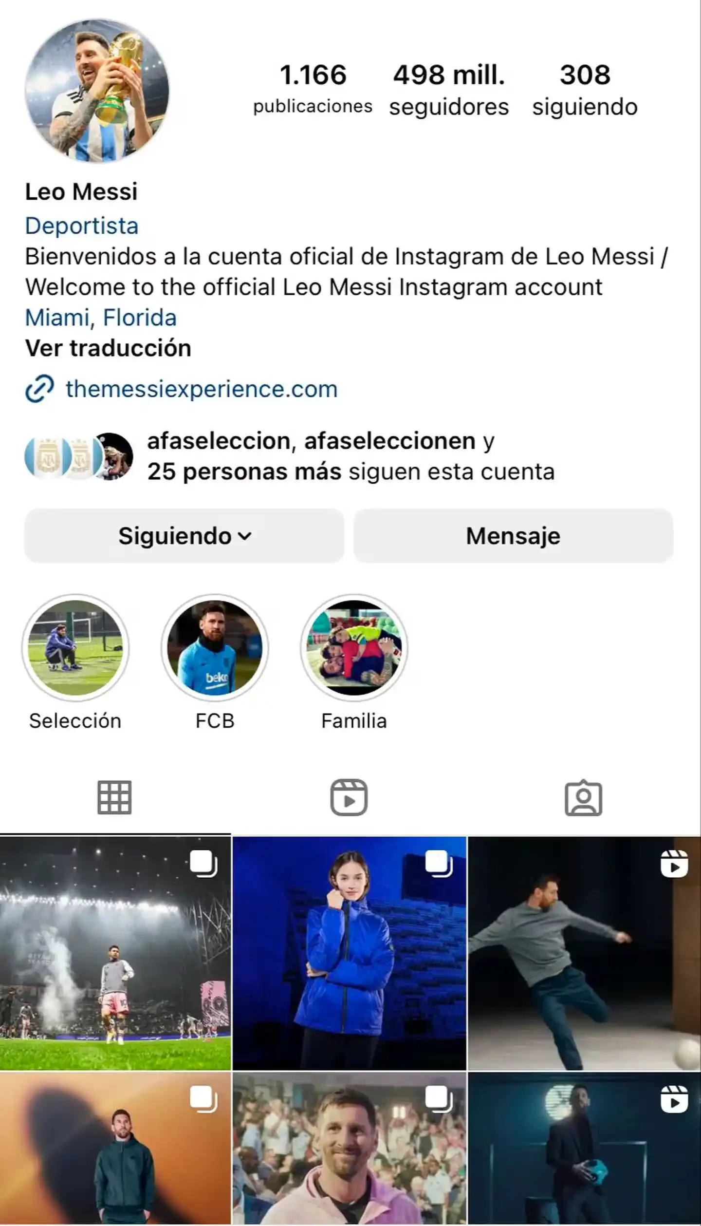 Messi instagram - 1