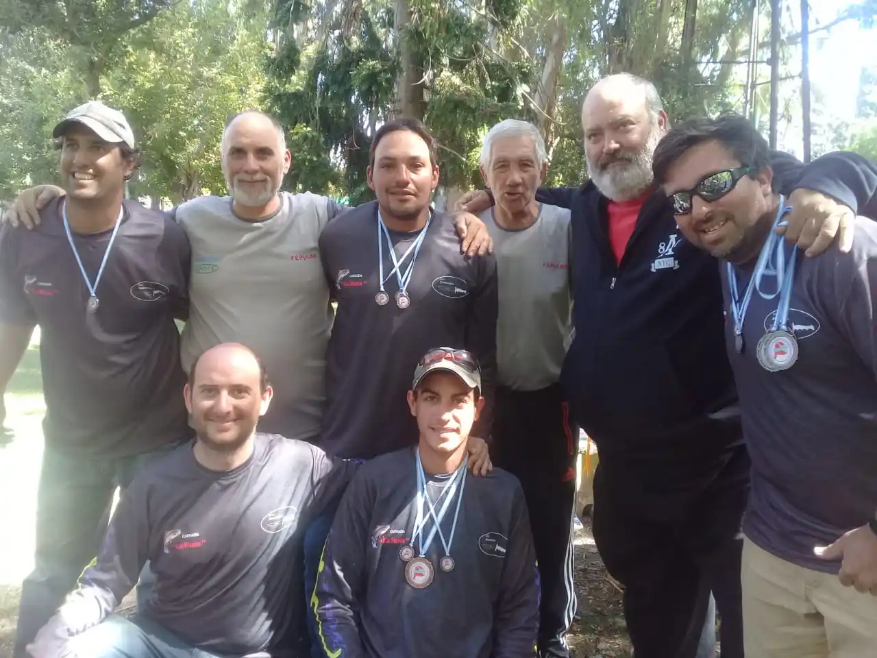 Éxitos de pescadores de Tandil a nivel provincial