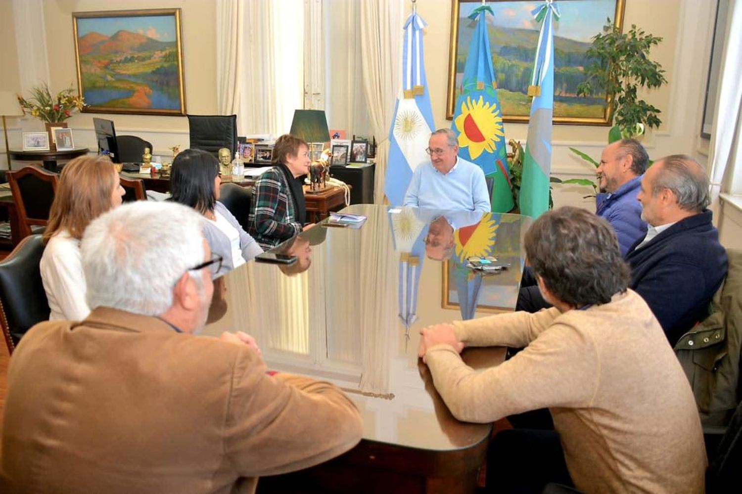 Lunghi recibió a los responsables de la empresa que invertirá más de 150 millones de dólares en Tandil