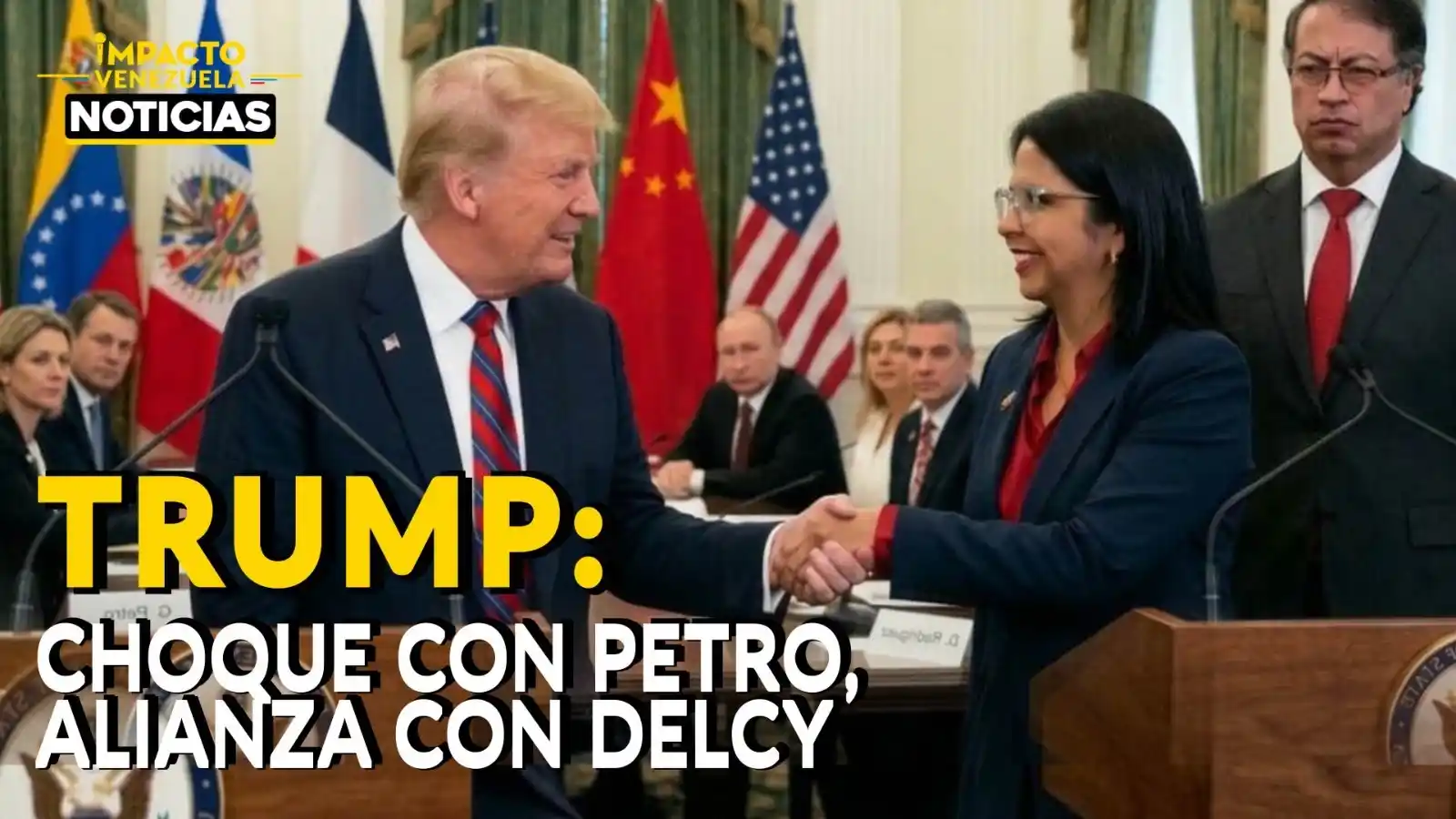 PELEA CAZADA: Trump presiona por el retorno masivo de venezolanos… Petro frena el plan - VIDEO