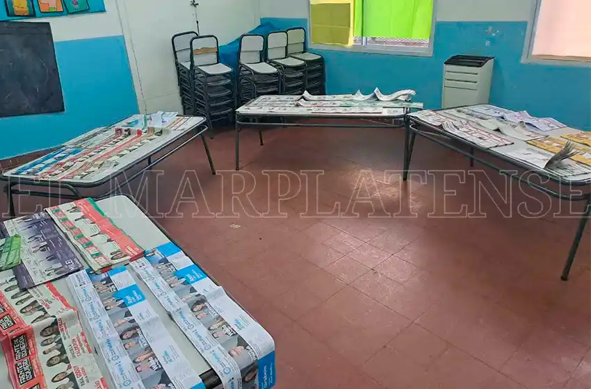 Votó Giovanniello: "Denunciamos que en muchas mesas no aparecen nuestras boletas"