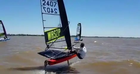 Santiago Bosco campeón del Argentino de waszp