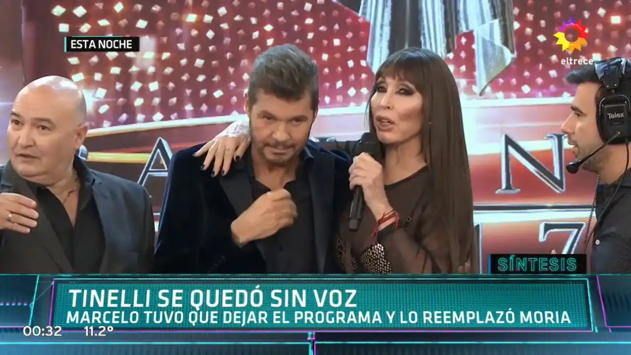 Tinelli debió abandonar “ShowMatch” por primera vez en su historia